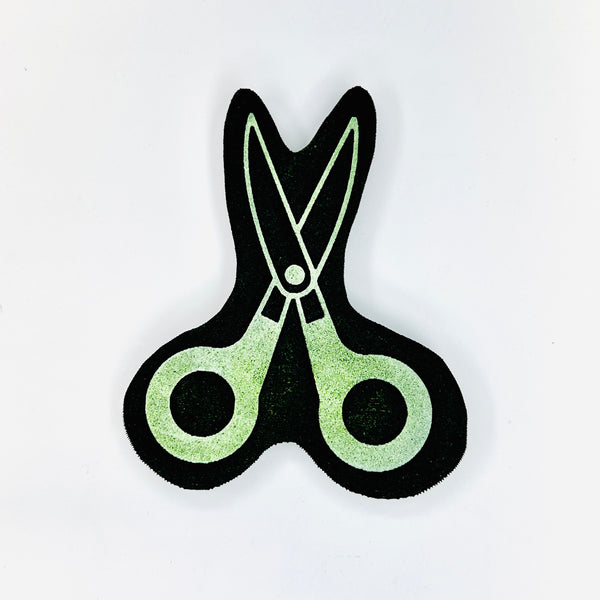 Kae Pea | Scissors | Foam Stamp