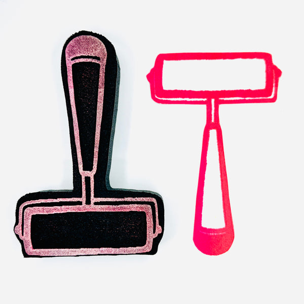 Kae Pea | Brayer |  Foam Stamp