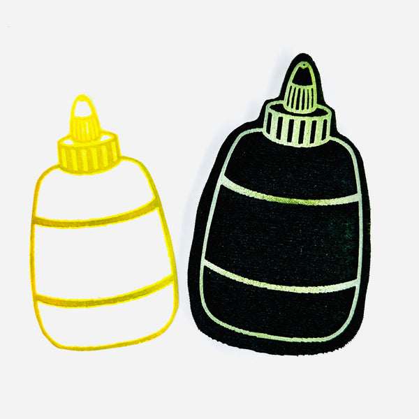Kae Pea | Glue Bottle |  Foam Stamp