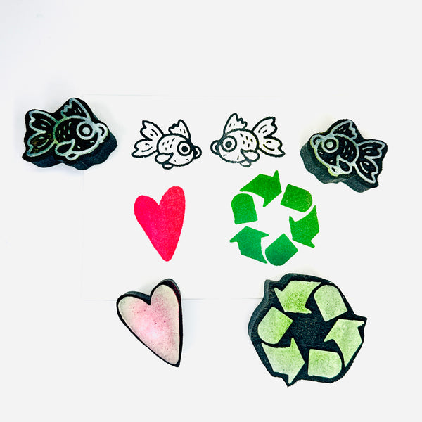 Kae Pea | Add to Bag | Foam Stamps set of 4