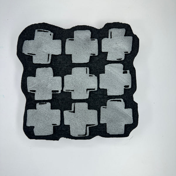 Heather Baley | Swiss Crosses too | Foam Stamp