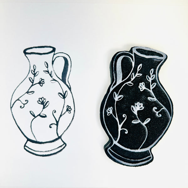 Art To Basic | The Florists Favorite Vase | Art Foam Stamp