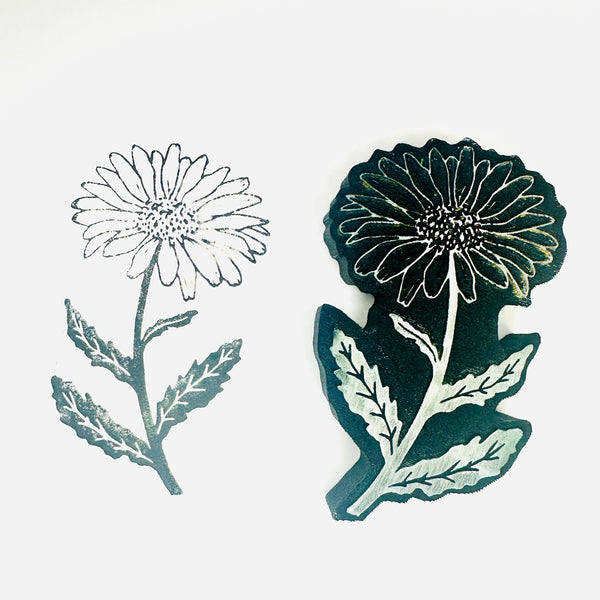 Art To Basic | The Florists Favorite Gerbera Daisy | Art Foam Stamp