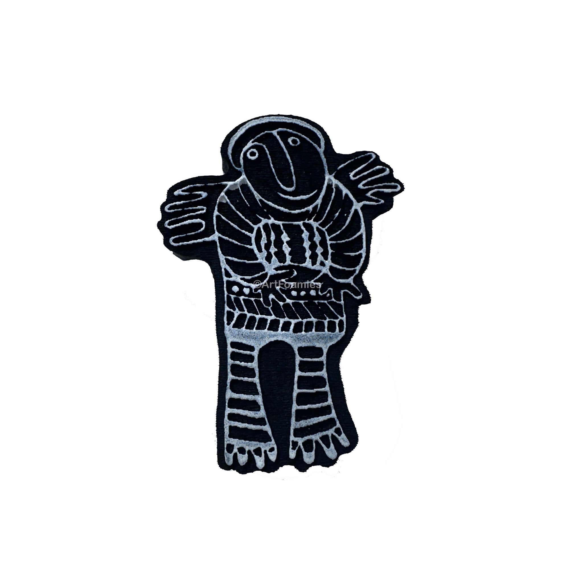 Jan Bryant | Shy Guy Angel | Foam Stamp