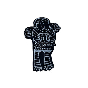Jan Bryant | Shy Guy Angel | Foam Stamp