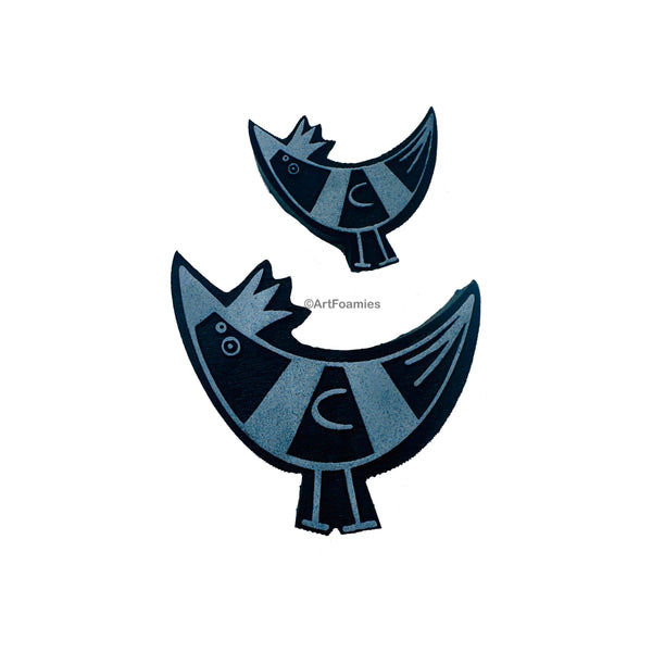 Wendy Aspinall | Wacky Bird | Foam Stamp