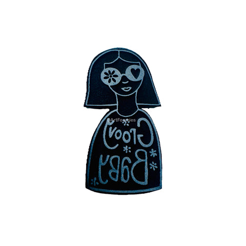 Wendy Aspinall | Groovy Baby | Foam Stamp