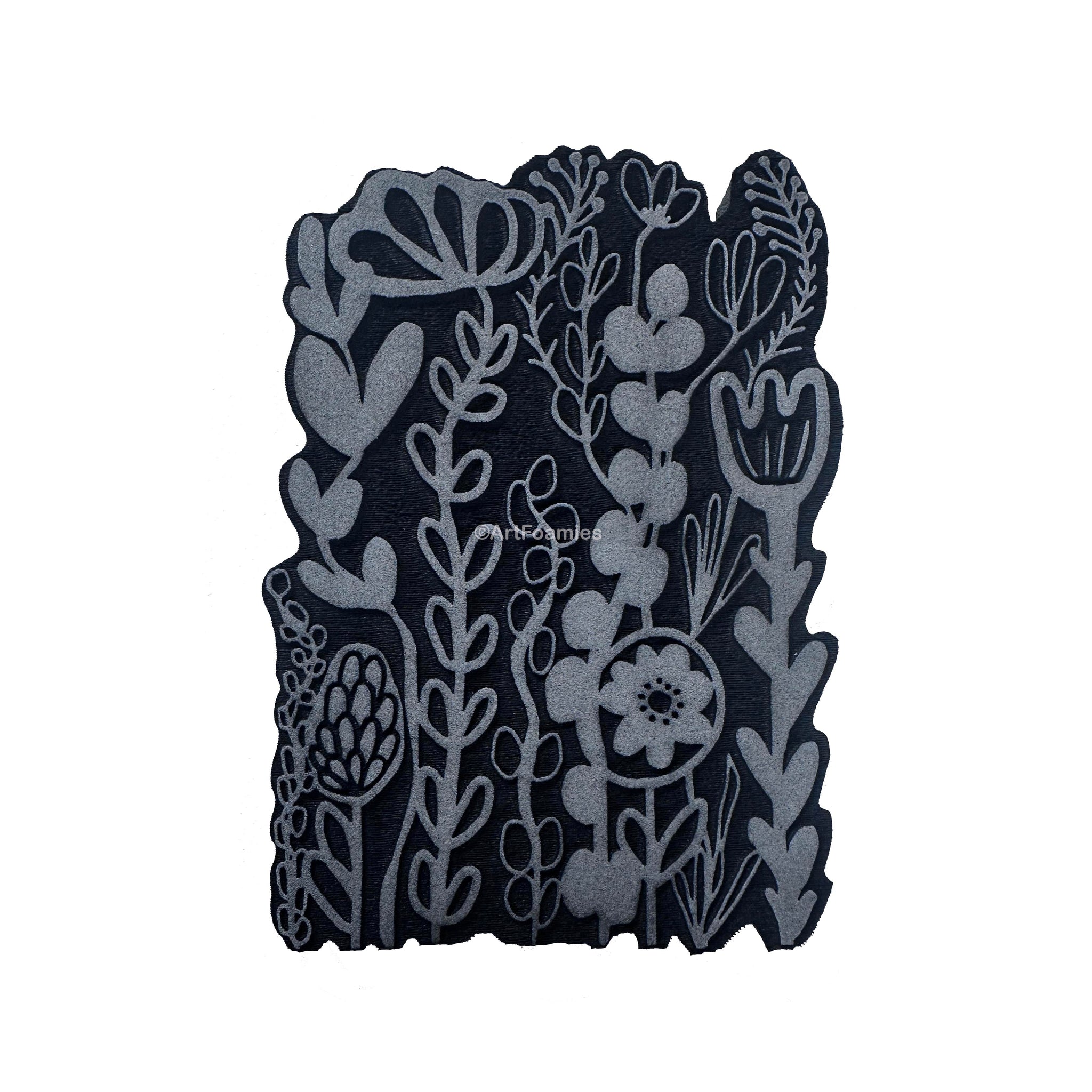 Wendy Aspinall | Wildflower Wall | Foam Stamp