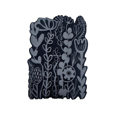 Wendy Aspinall | Wildflower Wall | Foam Stamp