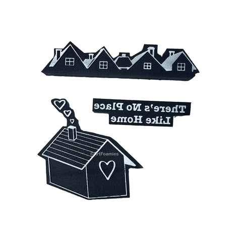Dana & Jack Fulton | A Home in Kansas | Foam Stamps - Set of 3