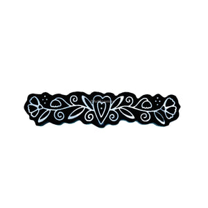 Jamantha | Fancy Flower Border | Foam Stamp