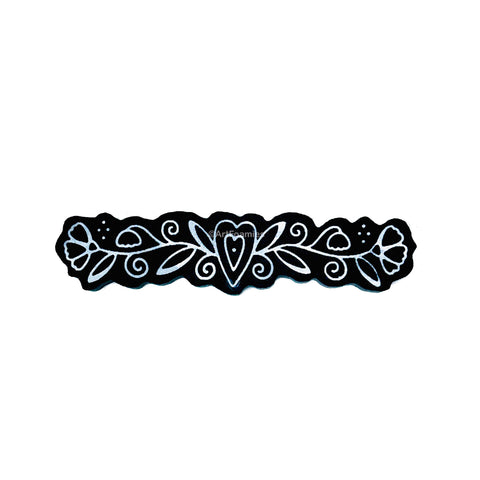 Jamantha | Fancy Flower Border | Foam Stamp