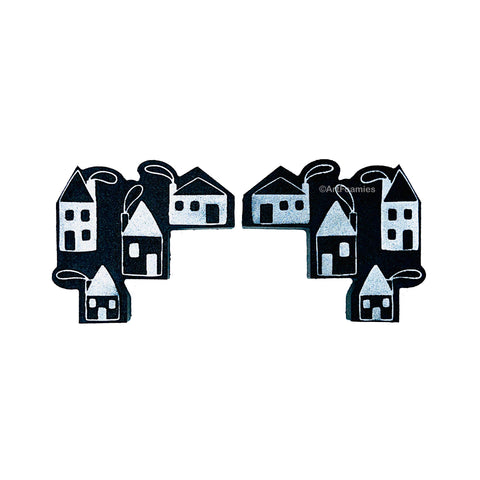 Jamantha | Corner Lots | Foam Stamps - Set of 2