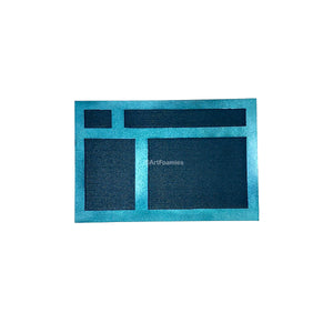 Kae Pea | 4x6 Sampler | Foam Stamp