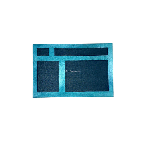 Kae Pea | 4x6 Sampler | Foam Stamp