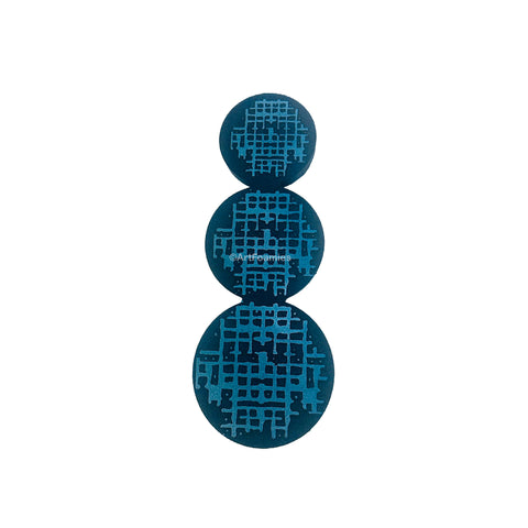 Seth Apter | Gridlock | Foam Stamp