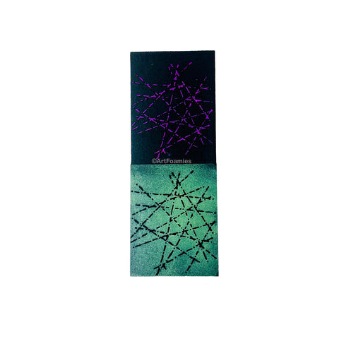 Seth Apter | Pick Up Sticks | Foam Stamp