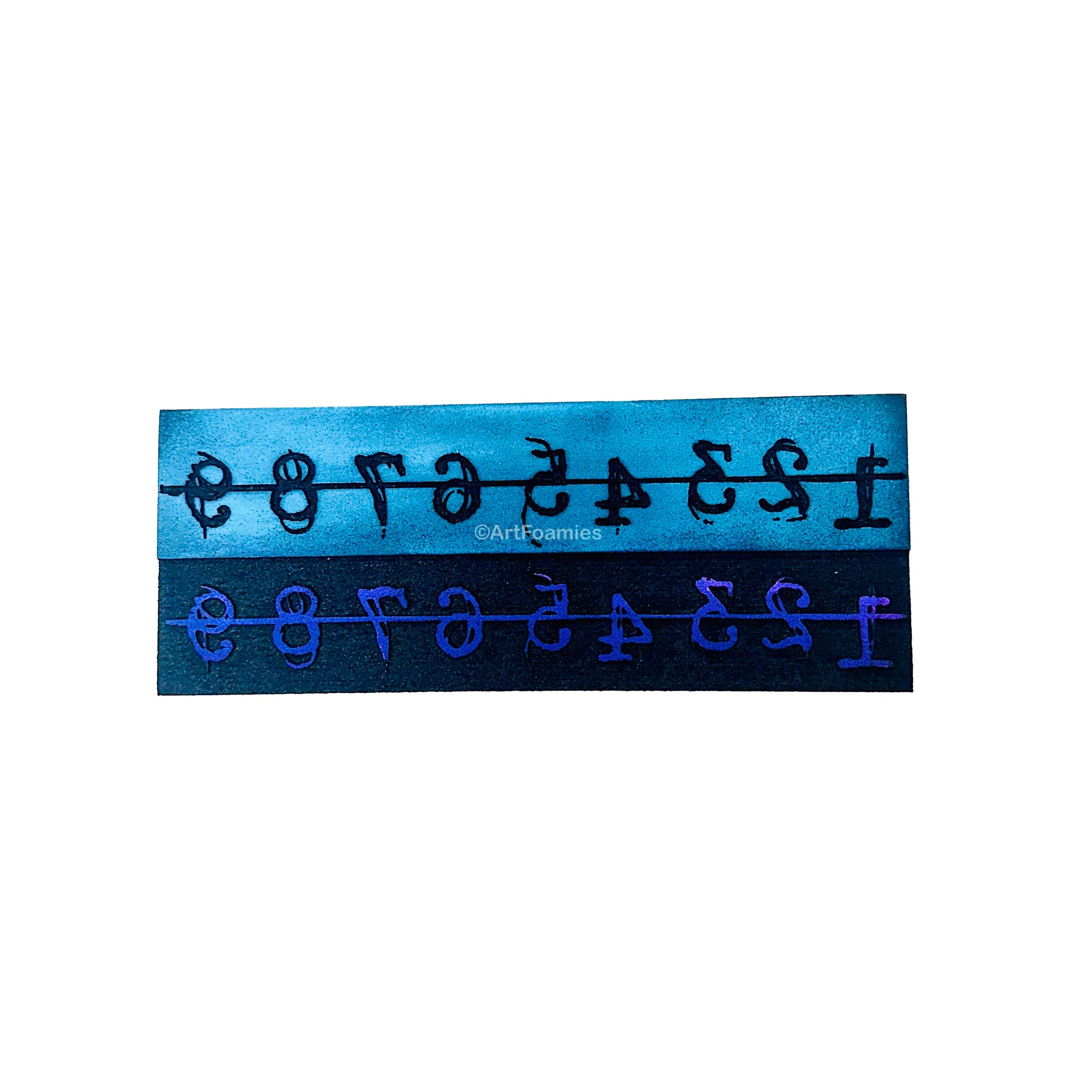 Seth Apter | Number Cruncher | Foam Stamp