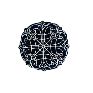 Maxi Moon | Stained Glass Mandala | Foam Stamp