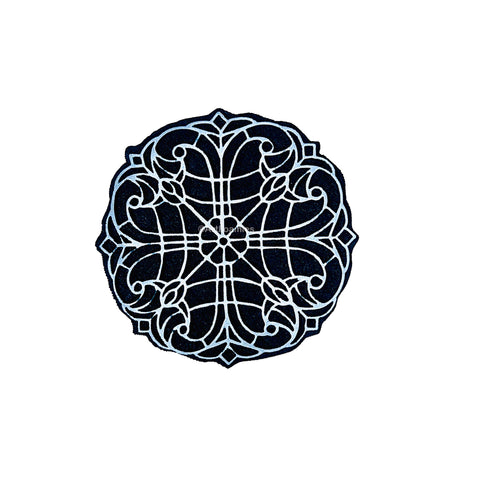 Maxi Moon | Stained Glass Mandala | Foam Stamp