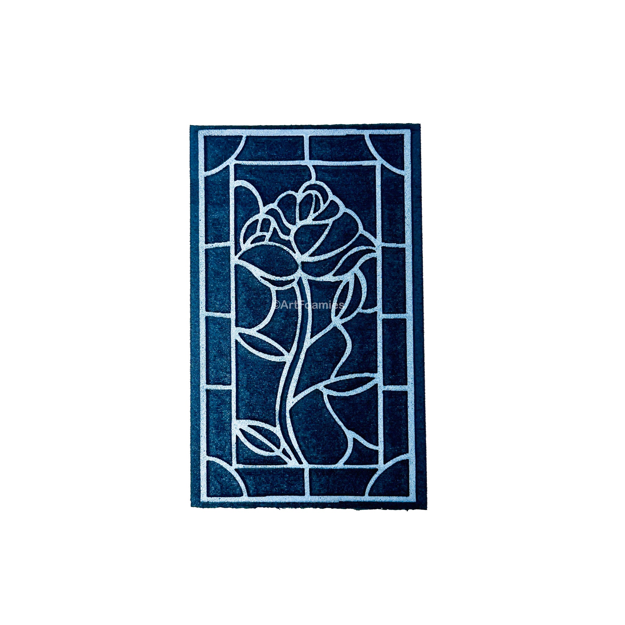 Maxi Moon | Stained Glass Rose | Foam Stamp