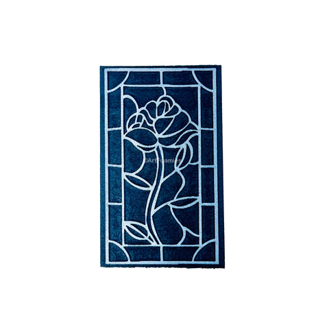 Maxi Moon | Stained Glass Rose | Foam Stamp
