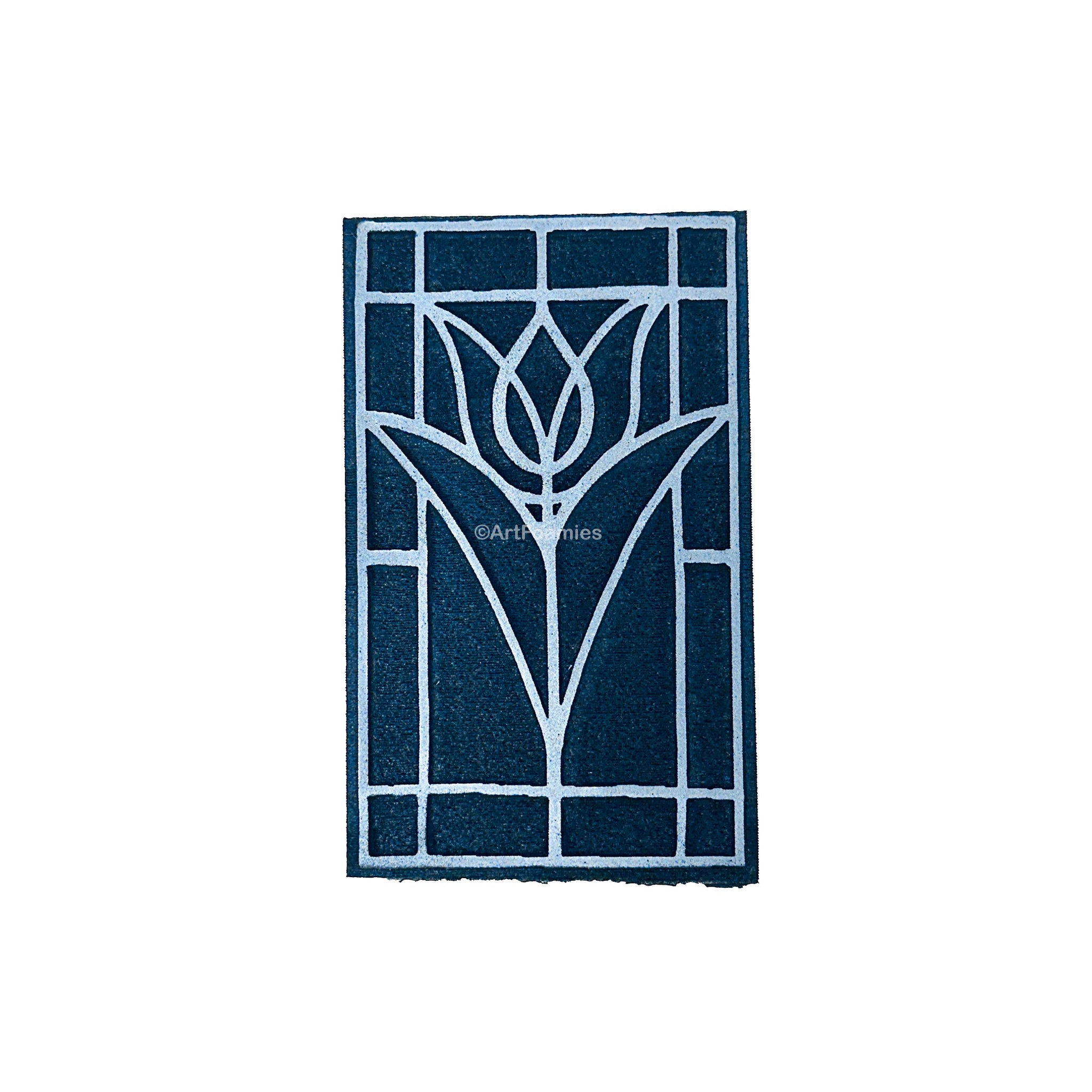 Maxi Moon | Stained Glass Tulip | Foam Stamp