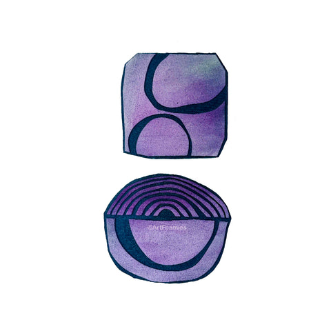 Roben Marie | Curve Theory | Foam Stamps - Set of 2