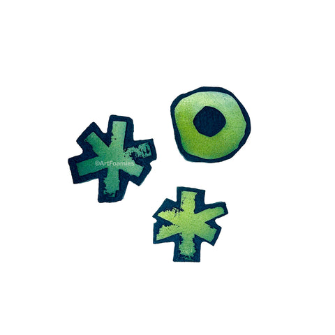 Roben Marie | Smudge Squad | Foam Stamps - Set of 3
