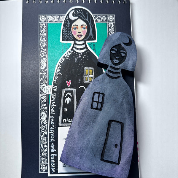 Kae Pea | It's All Inside | Art Foam Stamp