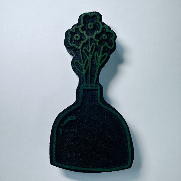 Kae Pea | Bud Vase with Blooms | Art Foam Stamp
