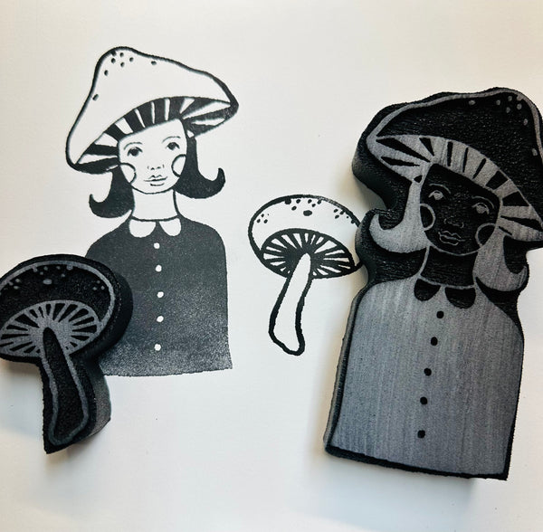 Megan Quinlan | Mushie Maiden | Foam Stamps - Set of 2