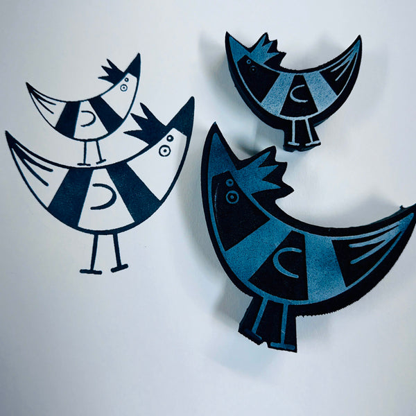 Wendy Aspinall | Wacky Bird | Foam Stamp