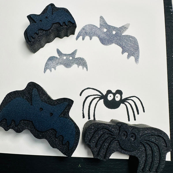 Wendy Aspinall | Spooky Trio | Foam Stamps - Set of 3