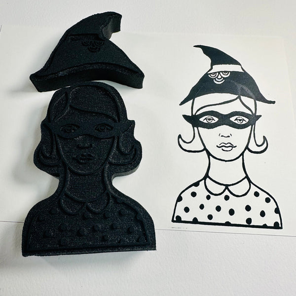 Megan Quinlan | Bewitching | Foam Stamps - Set of 2