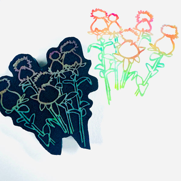 Heather Baley | Tufted Blossoms | Foam Stamp
