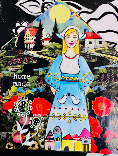 Kae Pea & Megan Quinlan | Faraway Girls Set 4 | Foam Stamps - Set of 6