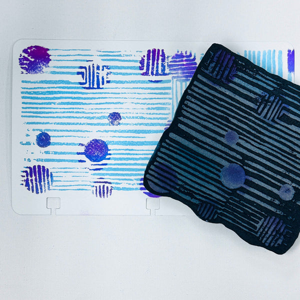 Collage Soup | Planets Align | Foam Stamp