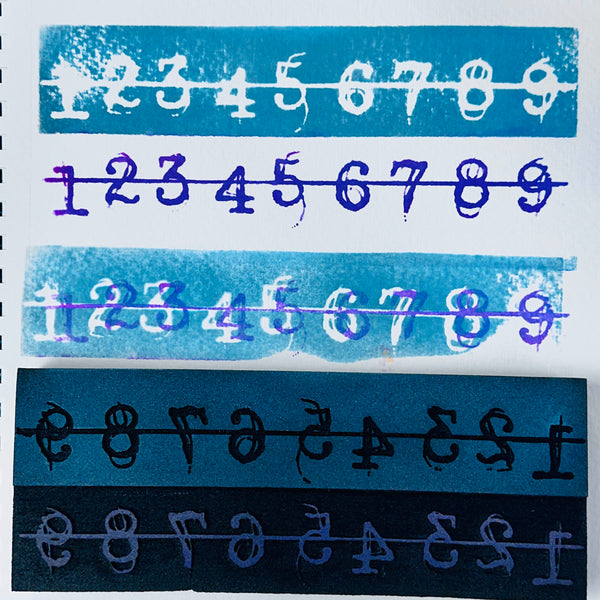 Seth Apter | Number Cruncher | Foam Stamp