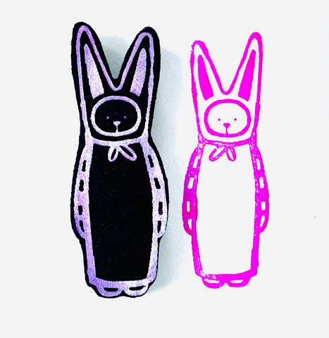Kae Pea | Bunny (April 2022) | Foam Stamp