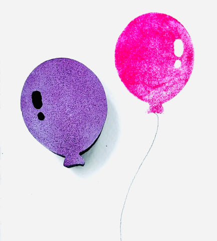 Kae Pea | Balloon (April 2023) | Foam Stamp