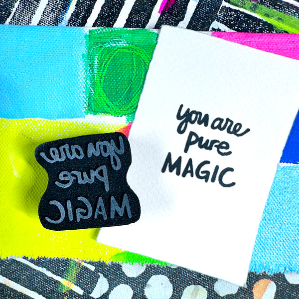 Cheiron Brandon for Fodder School | "You Are" Words Set | Foam Stamps - Set of 4
