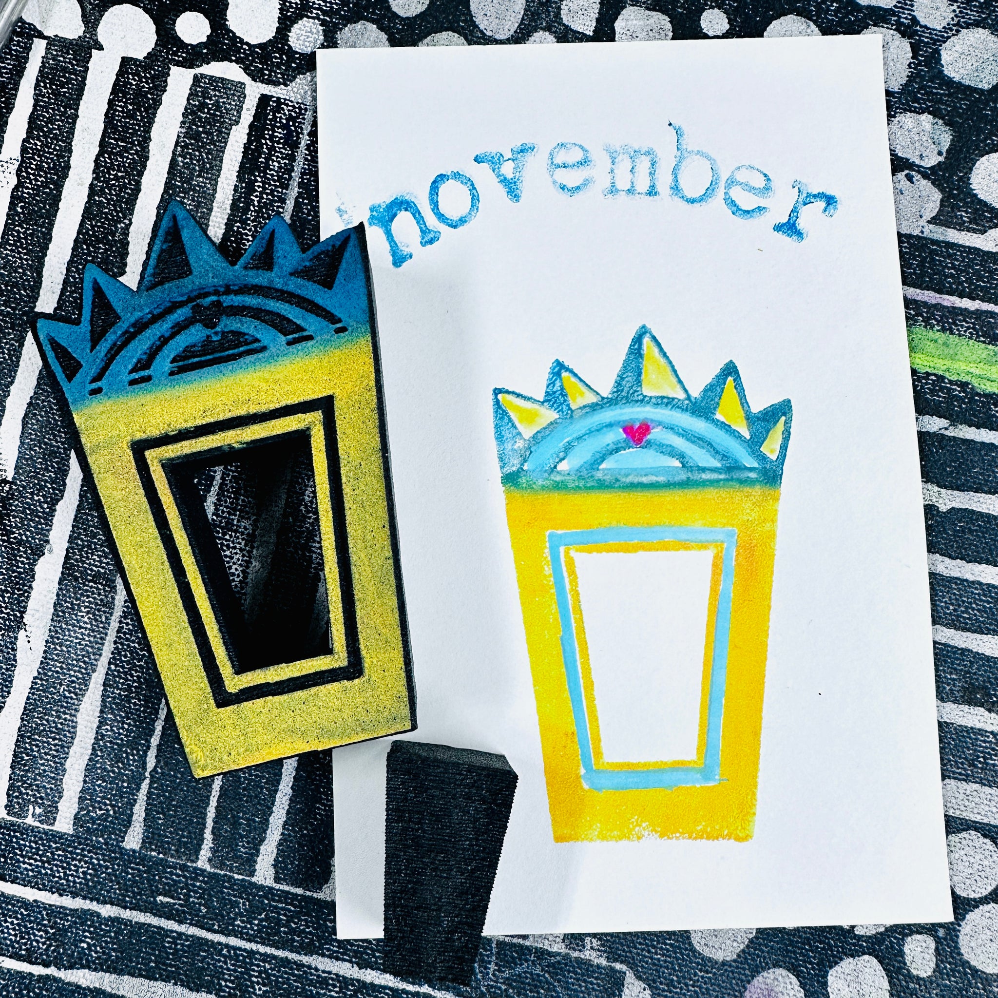 Kae Pea | ATC Nicho | Foam Stamp