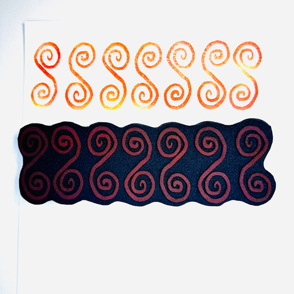 Elizabeth St. Hilaire | Klimt Strip | Foam Stamp