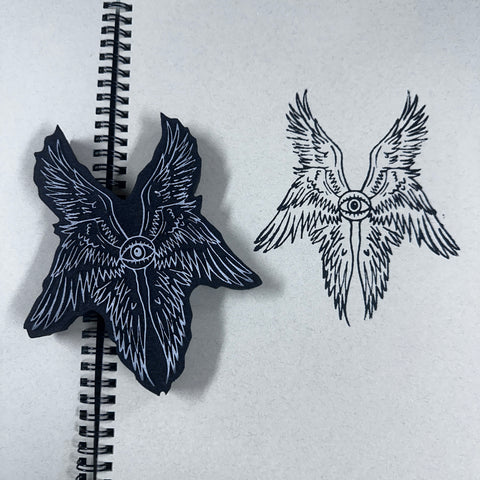 Maxi Moon | Seraphim | Foam Stamp