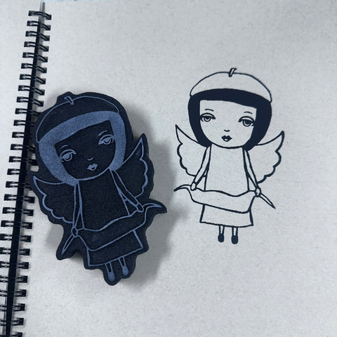 Kae Pea | Angelic Wishes | Foam Stamp