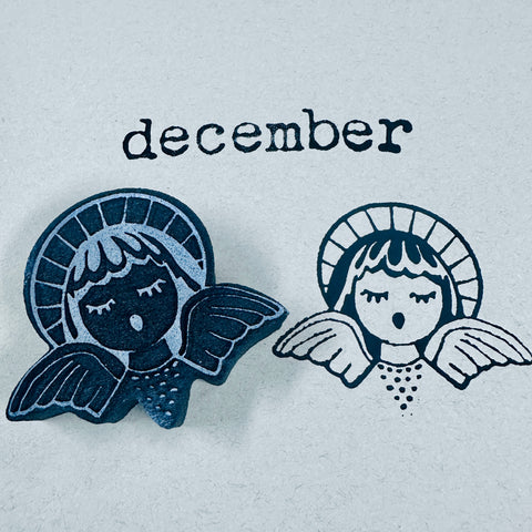 Kae Pea | Angelic Face | Foam Stamp