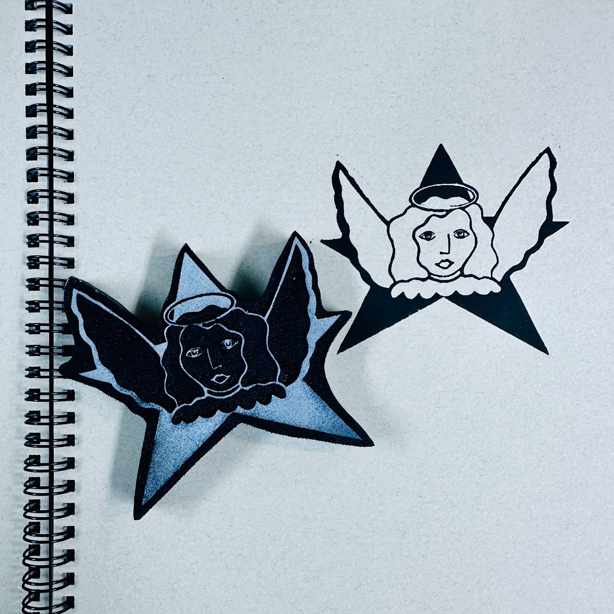 Marylinn Kelly | Star Angel | Foam Stamp