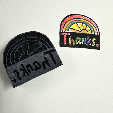 Kae Pea | Thanks (November 2023) | Foam Stamp