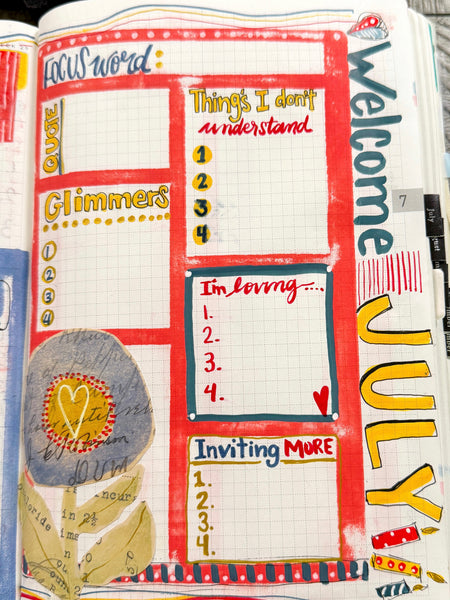 Leaca Young  | Journal Grid | Foam Stamp